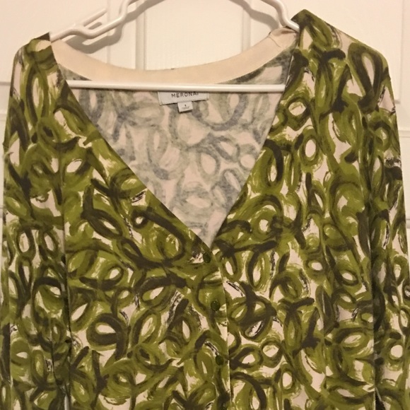 Green cardigan - Picture 3 of 3